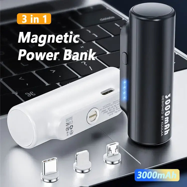 Powerbank Révolutionnaire 3 en 1 ⚡BN