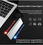 Charger l&#39;image dans la galerie, SSD Externe Portable 8 To – Stockage Ultra-Rapide et Fiable GN
