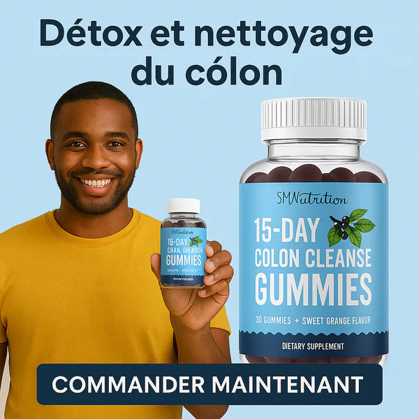 Détox et nettoyage du côlon - Élimine Toxines & Constipation GN